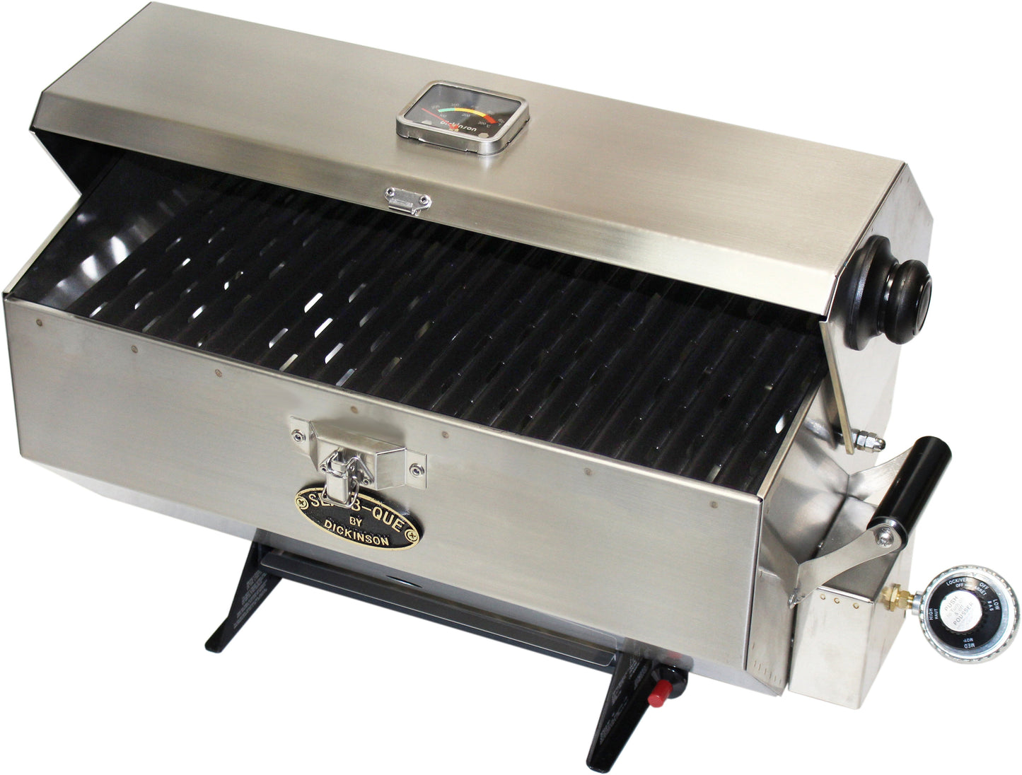 Dickinson Sea-B-Que Large Propane BBQ Grill for Cabins, Sheds, RVs & Boats (Canada)