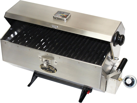 Dickinson Sea-B-Que Large Propane BBQ Grill for Cabins, Sheds, RVs & Boats (Canada)