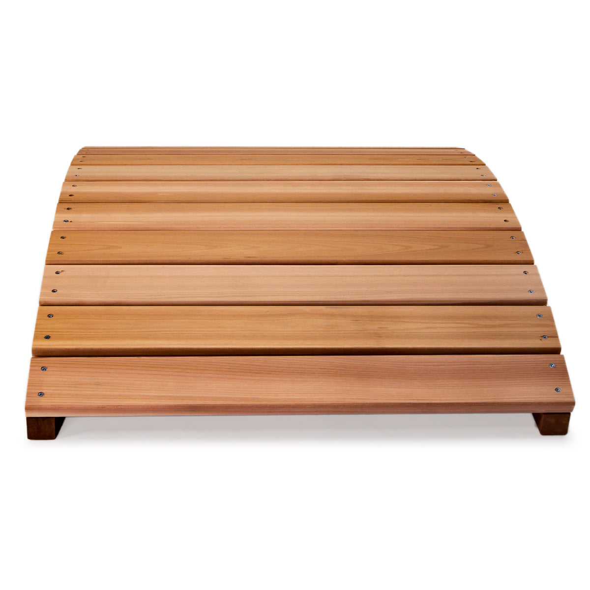 western red cedar wooden garden bridge outdoor