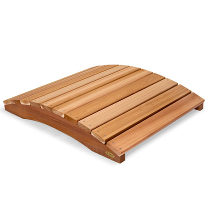 western red cedar wooden garden bridge outdoor