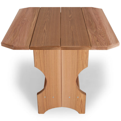 western red cedar adirondack magazine side table