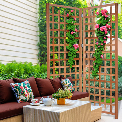 2-Piece Garden Trellis Privacy Screen