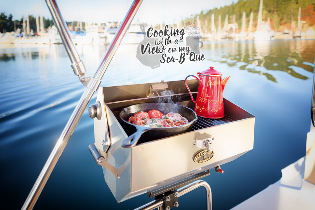 Dickinson Sea-B-Que Large Propane BBQ Grill for Cabins, Sheds, RVs & Boats (Canada)