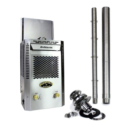 Compact Propane Fireplace for Tiny Homes, Sheds, Cabins & RVs – Newport Explorer