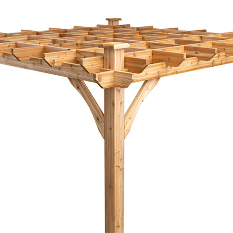 cedar pergola