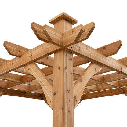 Pergola corner detail