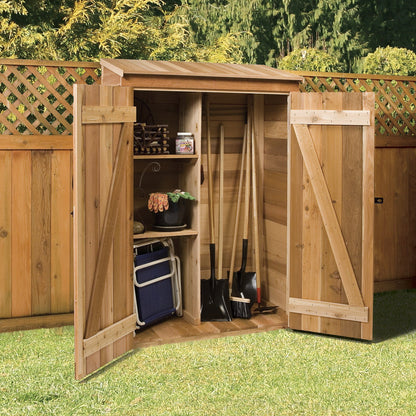 small lean to storage shed