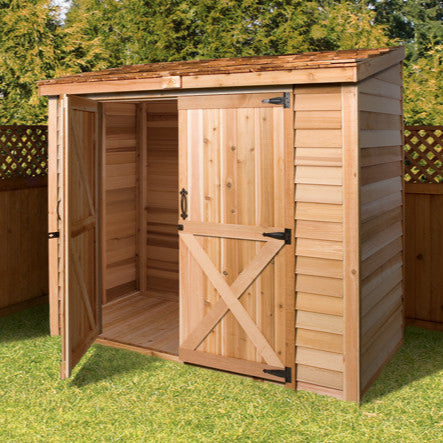 Cedarshed Bayside Double Door Shed Kit