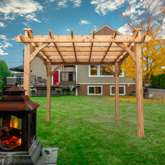 Cedarshed 10x10 Pergola Kits