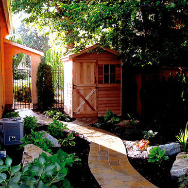 tiny gardener shed