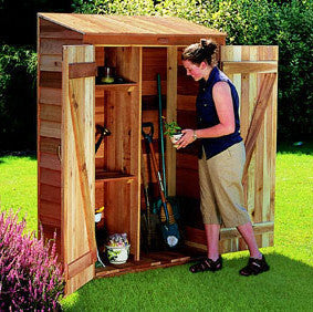 Cedarshed 2' x 4' Panelized Garden Hutch