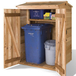 Green Pod Recycling Storage Shed